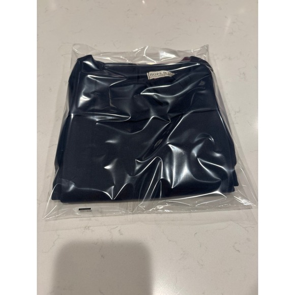 Hope & Henry Girls Navy Blue Organic Cotton Quilted Bow Dress with Elbow Patches - Picture 8 of 9